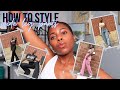 HOW TO STYLE WIDE LEG PANTS | Y2K &amp; Vintage Wide Leg Pant Outfits | Jaay Natasha