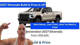 👉 2027 Chevy Silverado 1500 Build & Price Is LIVE — Prices UP, Options DOWN!