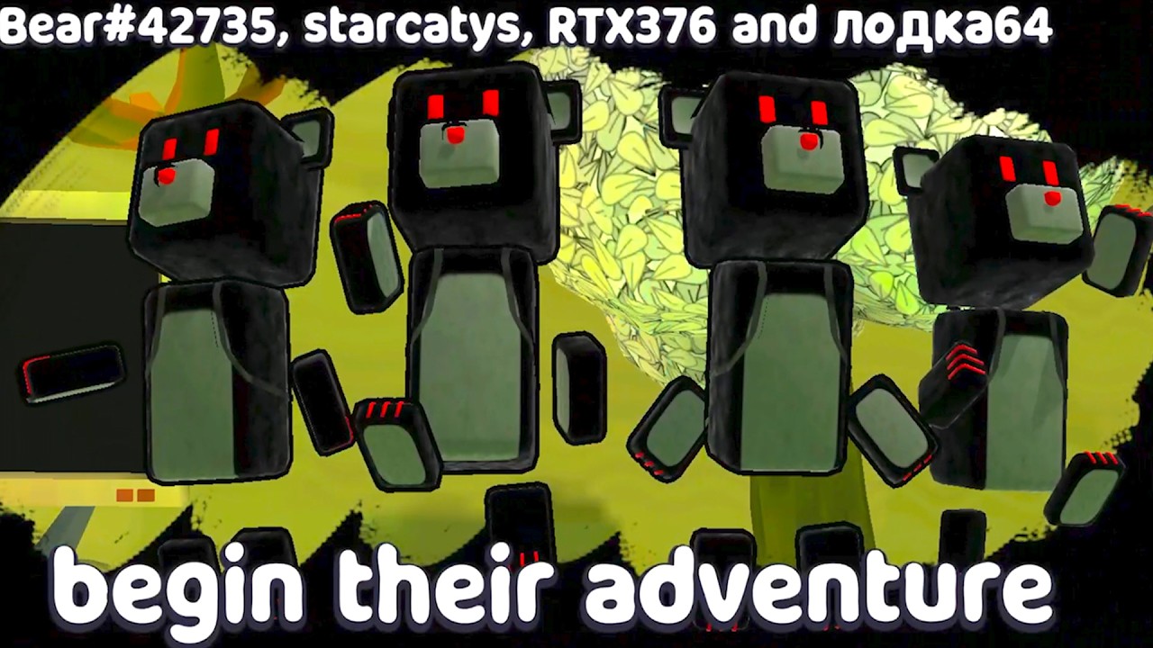 BACKROOMS Super Bear Adventure #2 Mole Mines & Astral Temple / Multiplayer Gameplay Walkthrough SKA