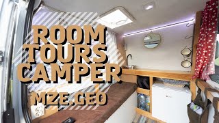 Обзор Дома на колесах на базе Mercedes sprinter Room tours camper VANLIFE MZE.GEO 2021