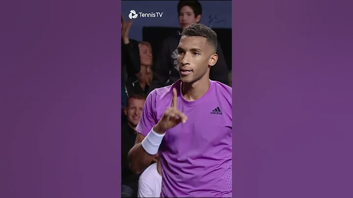 Ice Cold Auger-Aliassime Celebration 🥶 - DayDayNews