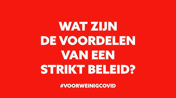 #VOORWEINIGCOVID BELEID 4