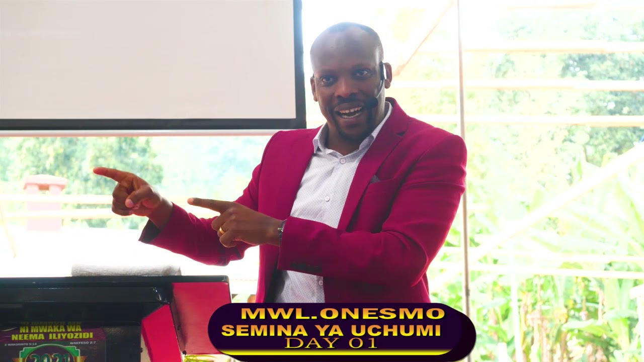 BIBLIA NA UCHUMI|MWL.ONESMO