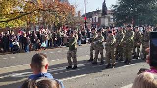 Grantham remembrance parade 2025