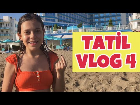 Tatil Vlog 4 Otel Havuz ŞAKA. Sevimli Kardeşler Tv