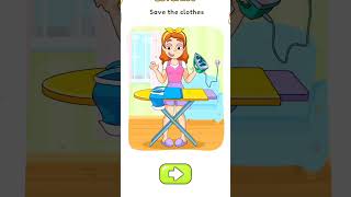 Dop 5 Delete one part Level 200 save the clothes #shorts #challenge