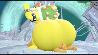 Bowser Farts on Charizard after he done his Down b in smash bros