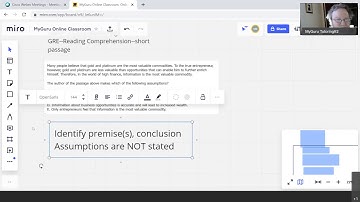 The Negation Test for Assumptions on the GRE & GMAT