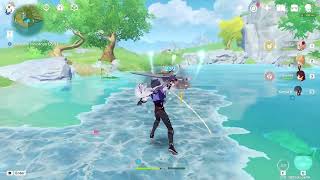 GENSHIN IMPACT 🔥 ATTACK ON THE ENEMY BASECAMP! ELECTRO ABYSS MAGE AND PYRO MAGE screenshot 5