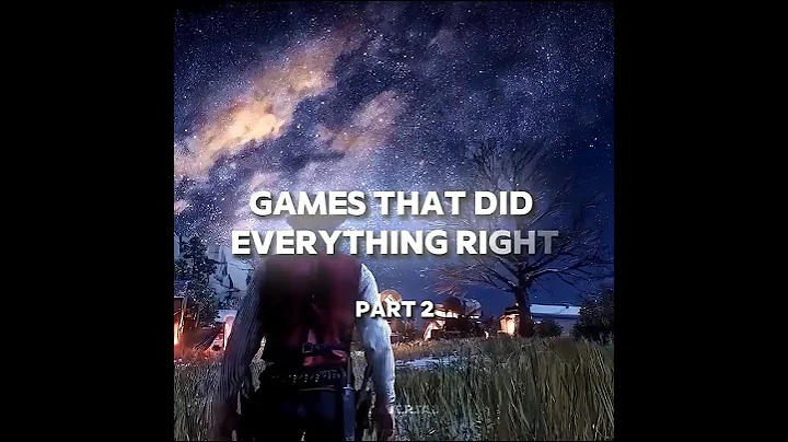 GAMES THAT DID EVERYTHING RIGHT #gaming #games #ps5 #ps4 #videogames #editing #shorts