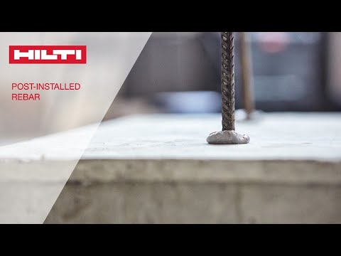 Review of Hilti&rsquo;s post-installed rebar solutions