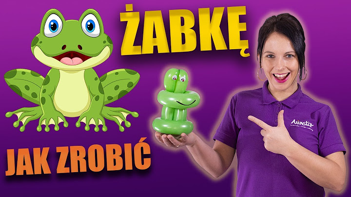 # 23 Balonowa Żaba - Modeluje z ANIMATOREM - Jak zrobić żabę z balona - Balloon Frog
