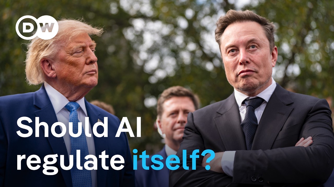 Trump wants AI companies to police themselves | DW News