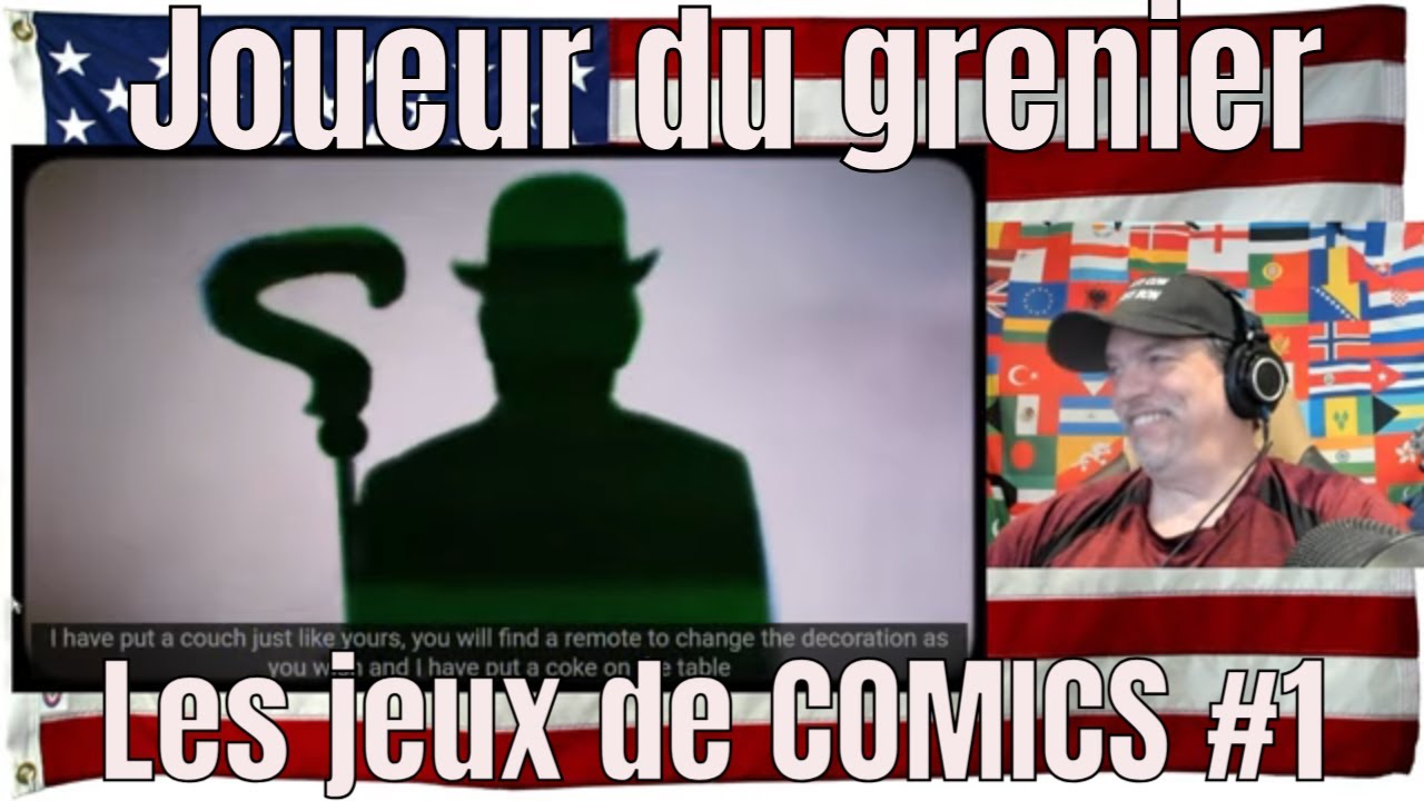 Joueur du grenier - Les jeux de COMICS #1-  REACTION