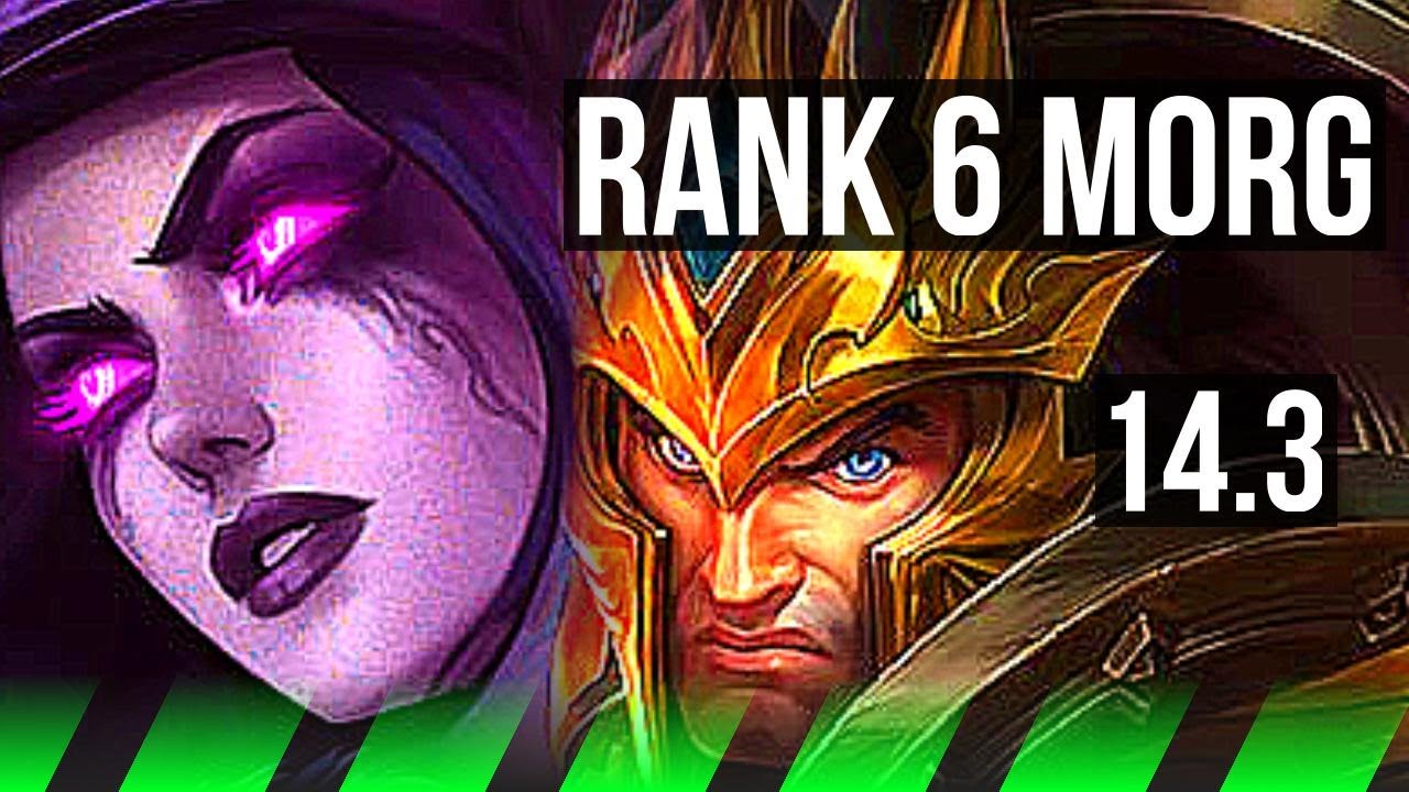 MORGANA vs JARVAN IV (JNG) | Rank 6 Morg, 9/1/3, Godlike | EUW Grandmaster | 14.3