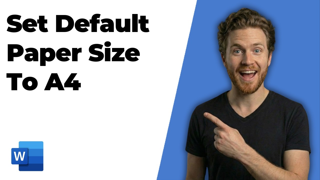 How To Set Default Paper Size To A4 In Microsoft Word (Easy Guide ...