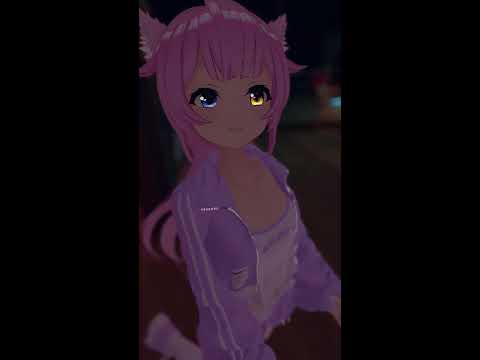 夜のVRChat散歩撮影📸まったり雑談  10分運動🧘‍♀️ #shorts