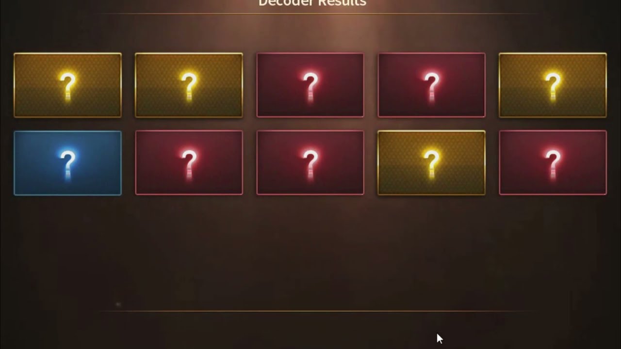 [CSN:S / CSNZ] Open 160+ Transcendence Decoder in order to get Failnaught - asa89