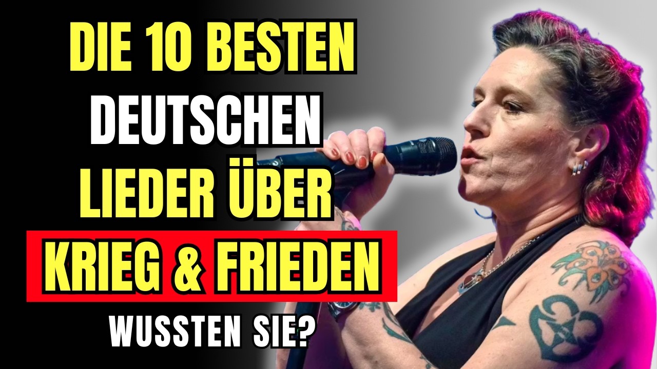 Die 10 besten deutschen Lieder über Krieg und Frieden