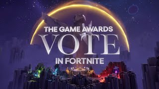 Vote NOW! | Fortnite Game Awards LIVE NOW!