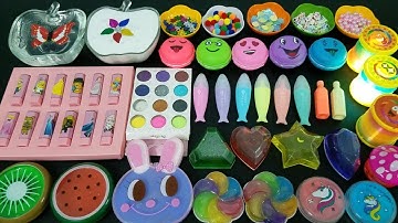 Mixing Random Things Into Store Bought Slime ! Most Satisfying Slime Video #13| Alex Slime