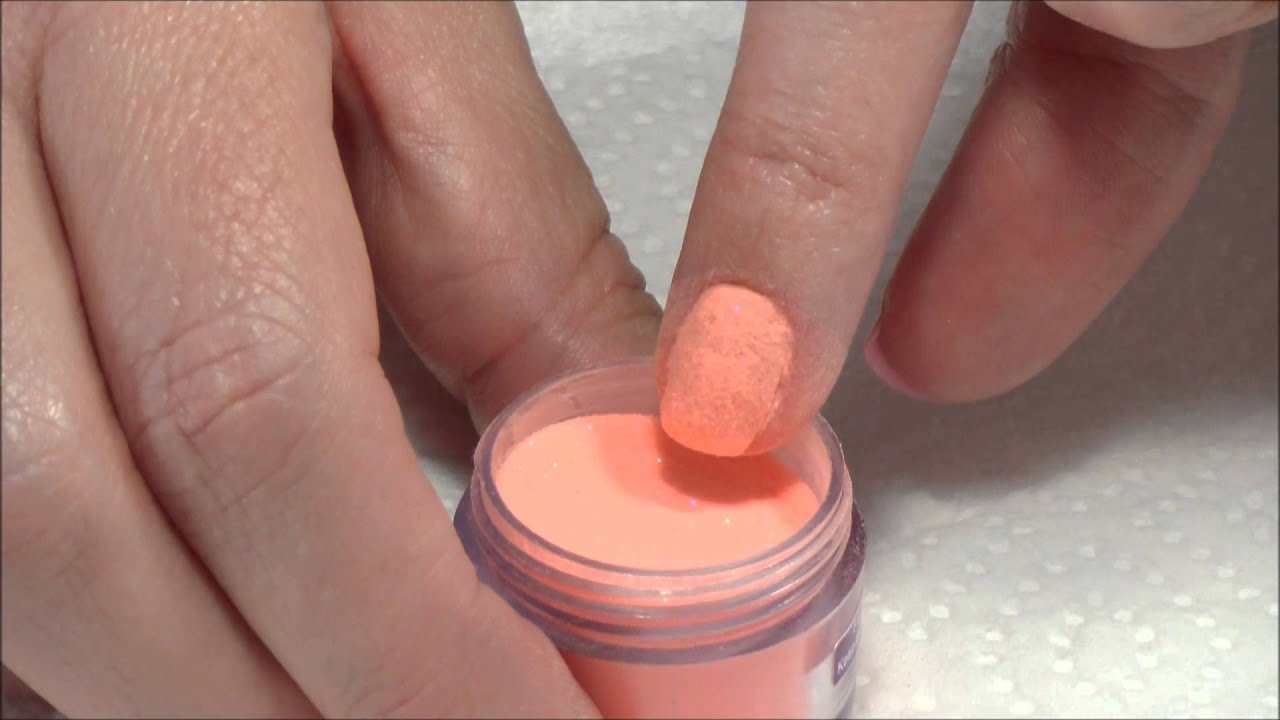Dip powder gel method