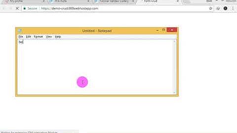 Validasi Form CodeIgniter 3 Ajax Server Side