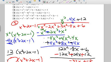 Pre-Calculus HW 2.4 Day 1
