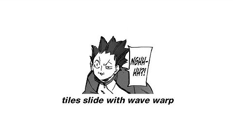 ⌗ 🍣﹝ tiles slide with wave warp transition on alight motion ↯﹞⸝⸝