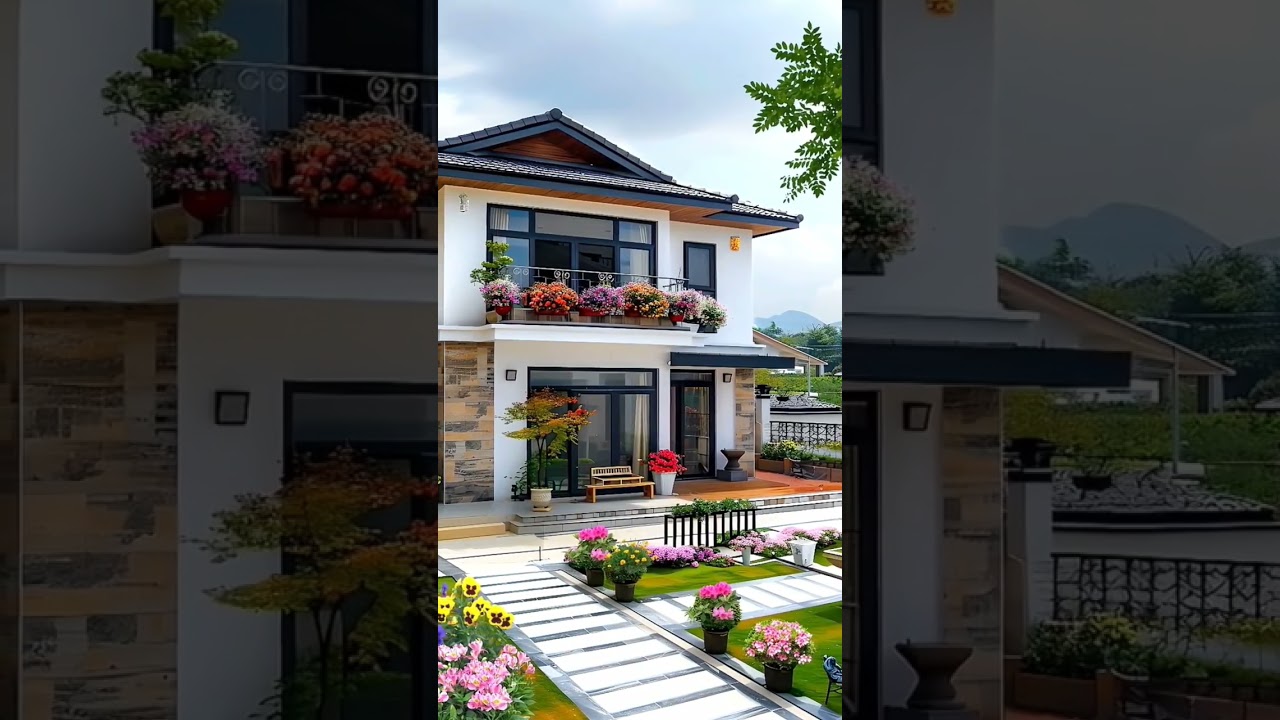 Flower Decoration Ideas😍 #flowerdecoration #flowerpotcraft #balconydecorideas #beautifulgarden