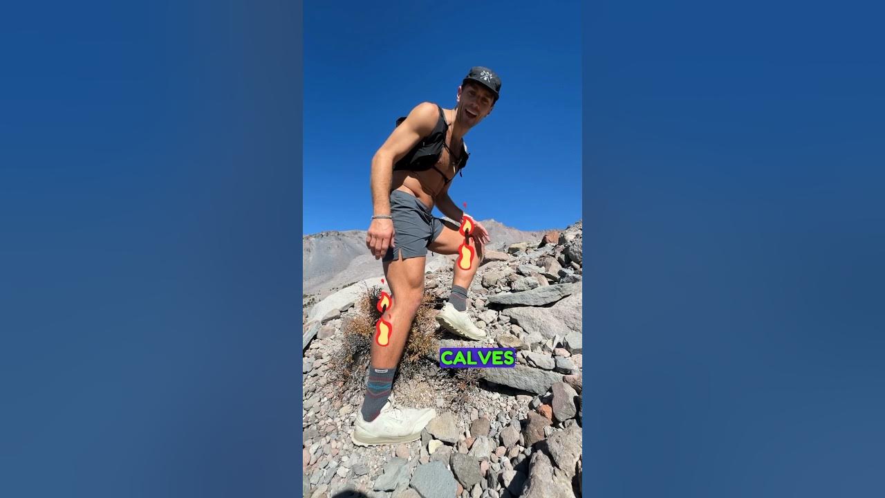 Calves burning hiking uphill? Try this easy and effective technique! 