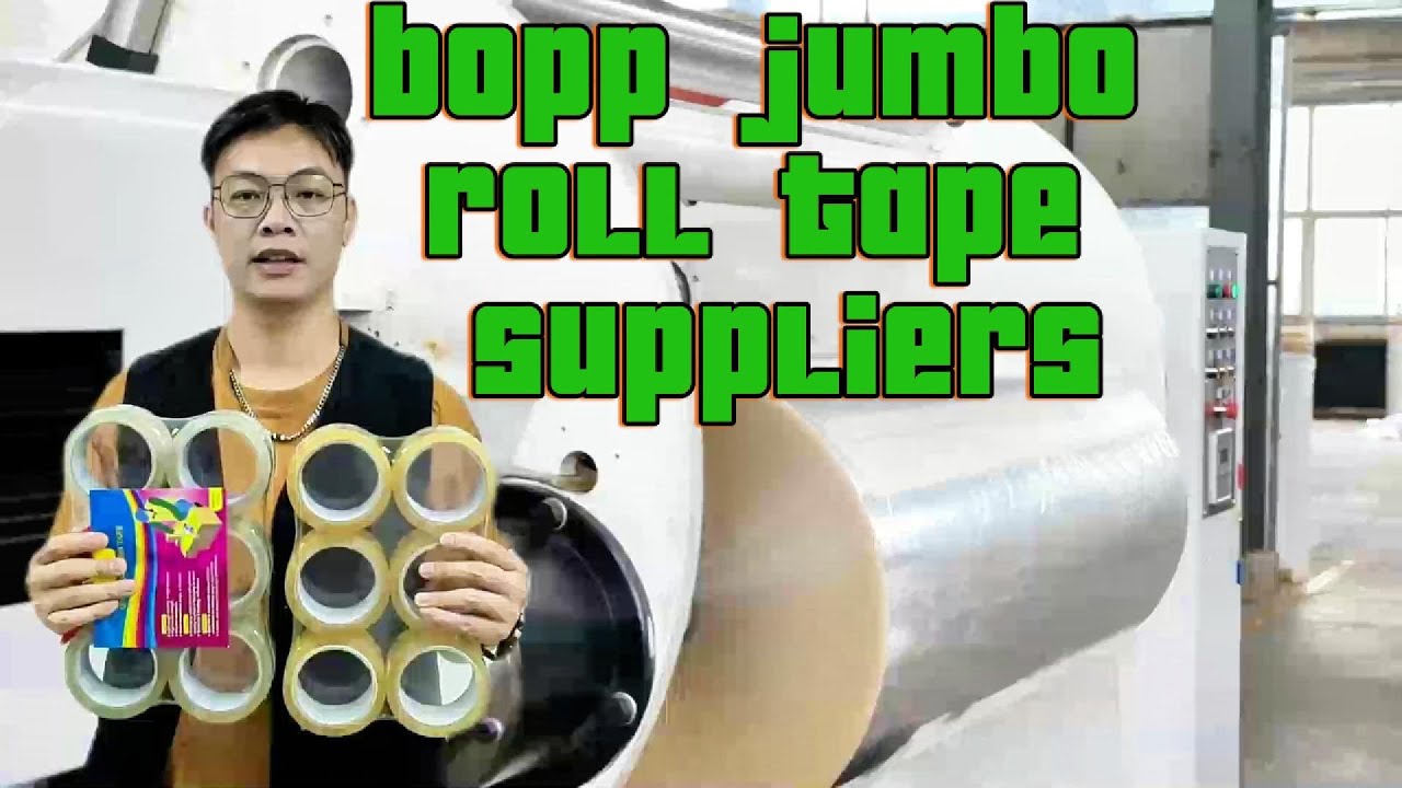 Clear bopp jumbo roll tape,gum tape jumbo roll price in china,jumbo 1 2 bopp 20 x 1500