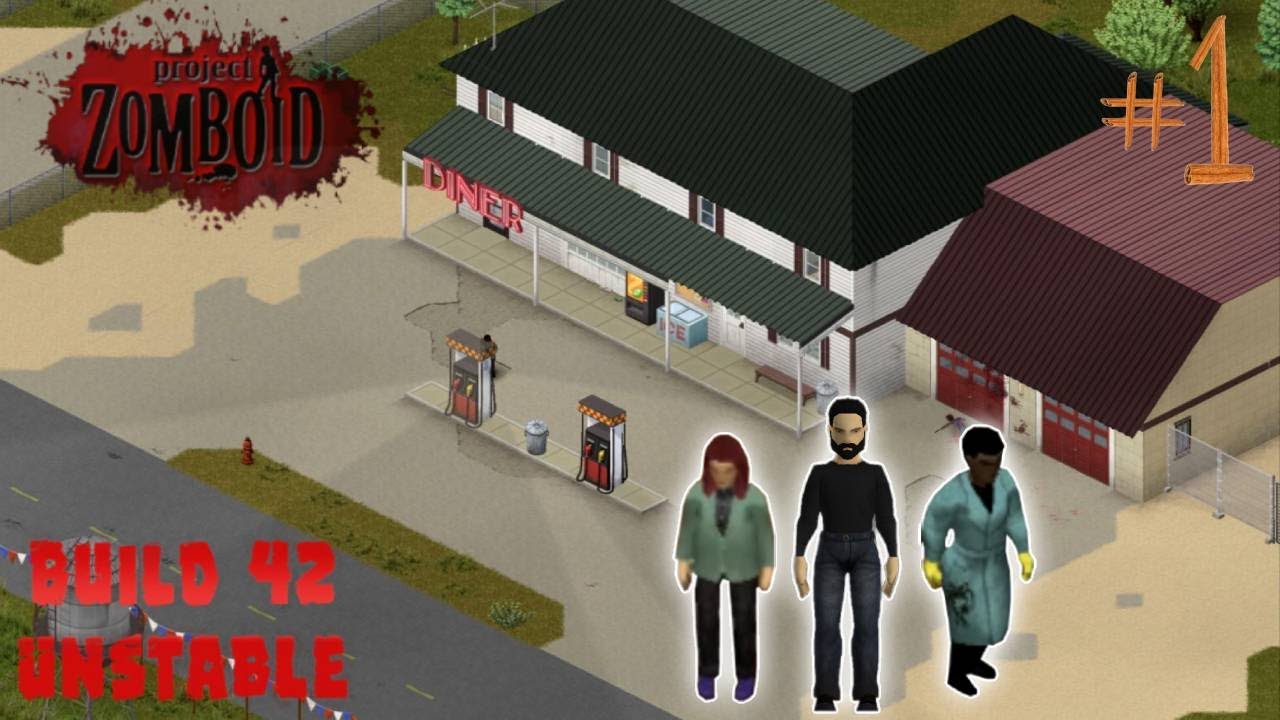 First Time Playing Build 42 w/ Friends | EP 1: It all starts with an end...