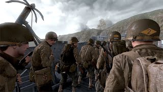 D Day | The Battle of Pointe du Hoc | Call of Duty 2 | U.S.A. Campaign | Gameplay (60 FPS)