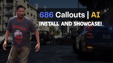 New 686 Callouts AI | Awesome New Way of Callouts! | PAID MOD | #gtav #lspdfr