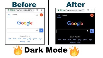 How to enable dark mode on chrome android | No root | Simple way to enable dark mode
