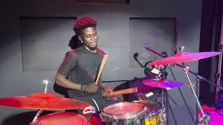 Kuami Eugene On The Drums Grooving To Kojo Antwi