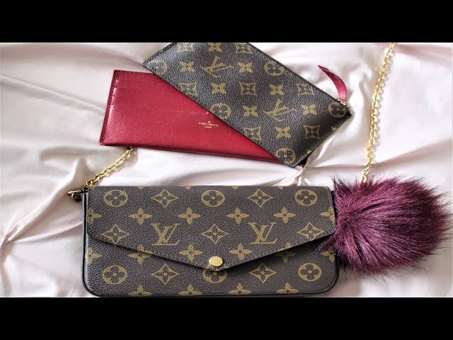 Louis Vuitton Monogram Felicie Pochette Clutch Purse– RELUXX