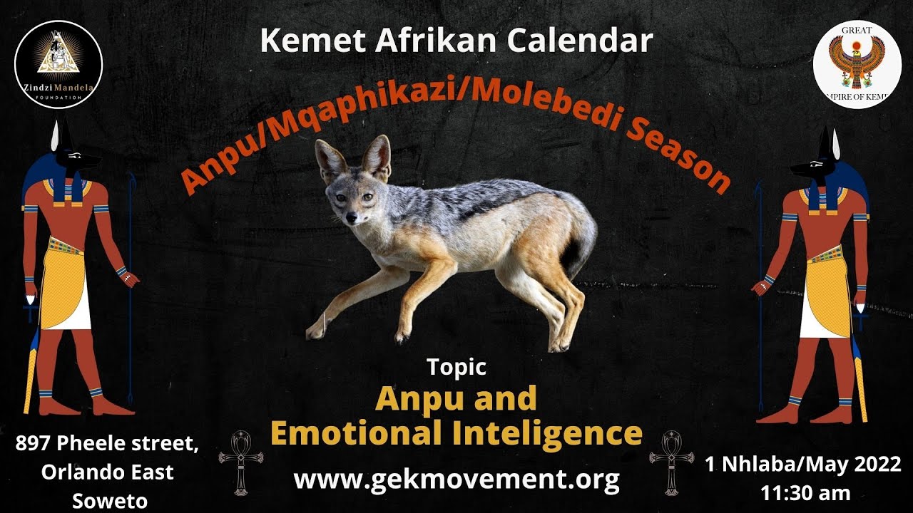 Great Empire of Kemet Bonabakhulu: Zindzi Mandela Foundation presents the Kemet/African Calendar