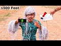 Longest Charger In The World! (1500 Feet) | क्या यह फोन को चार्ज कर पाएगा?