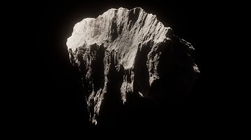 Procedural generated Rocks in Houdini