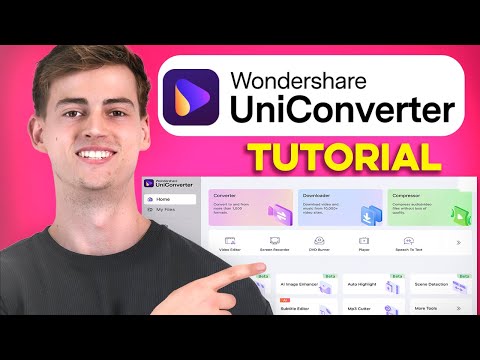 Wondershare uniconverter 15 Tutorial | A must have editing tool for creators