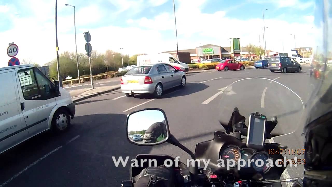 Example Horn Usage preventing a potential incident.