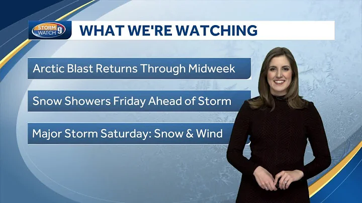 Video: Arctic blast returns through midweek