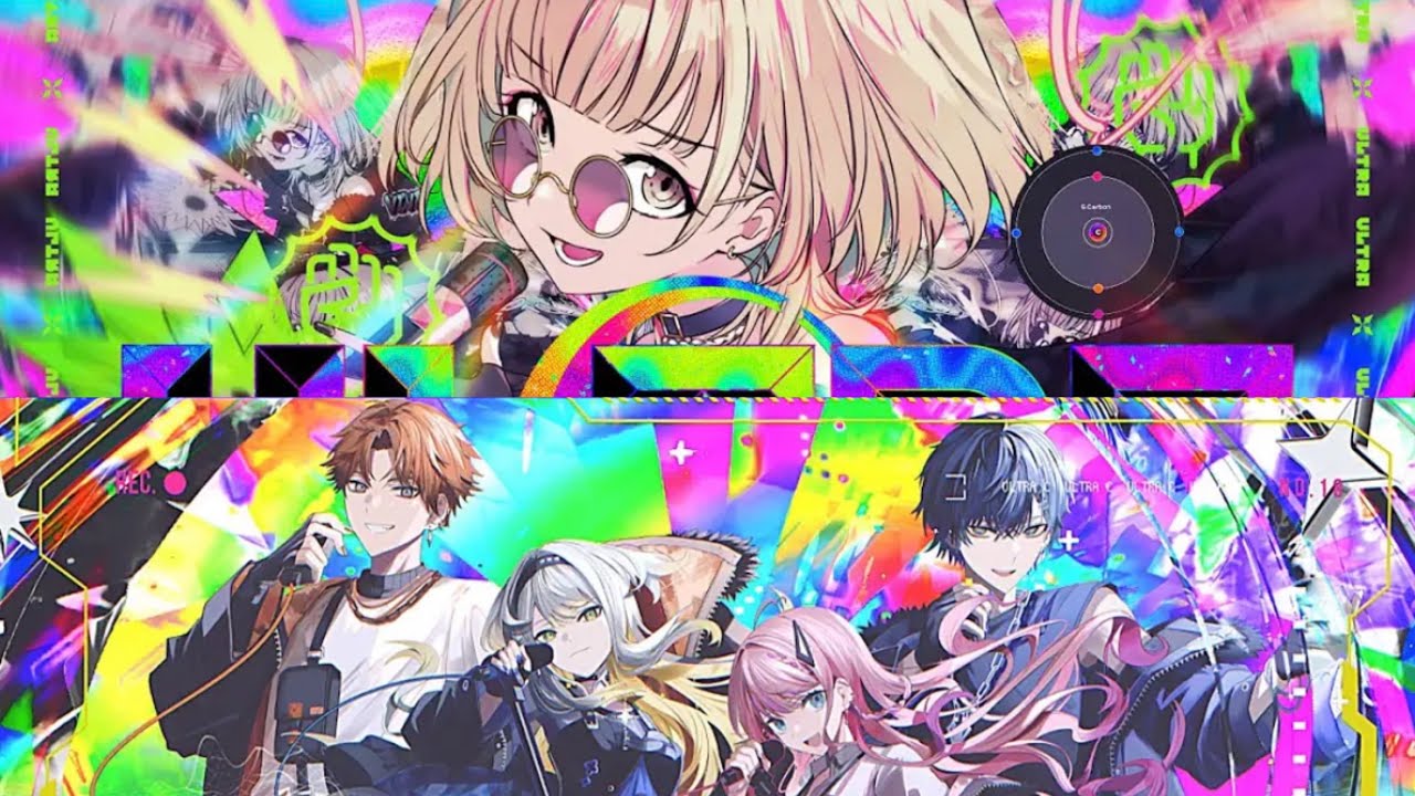 【合わせてみた】ULTRA C / Vivid BAD SQUAD × 初音ミク 倉持めると/小柳ロウ/栞葉るり/北見遊征【にじさんじ】Cover