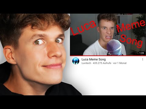 Ich reagiere auf den LUCA MEME SONG