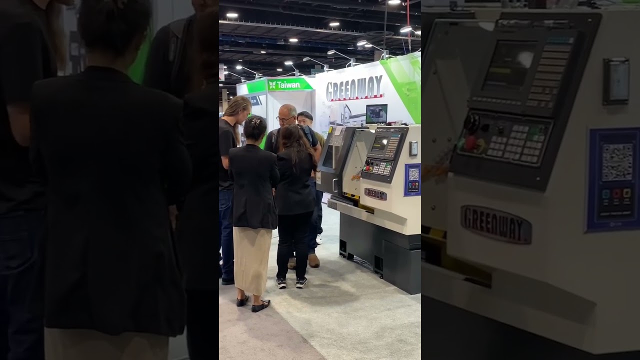 IMTS Exhibition 2024 - Greenway CNC Lathe from Taiwan