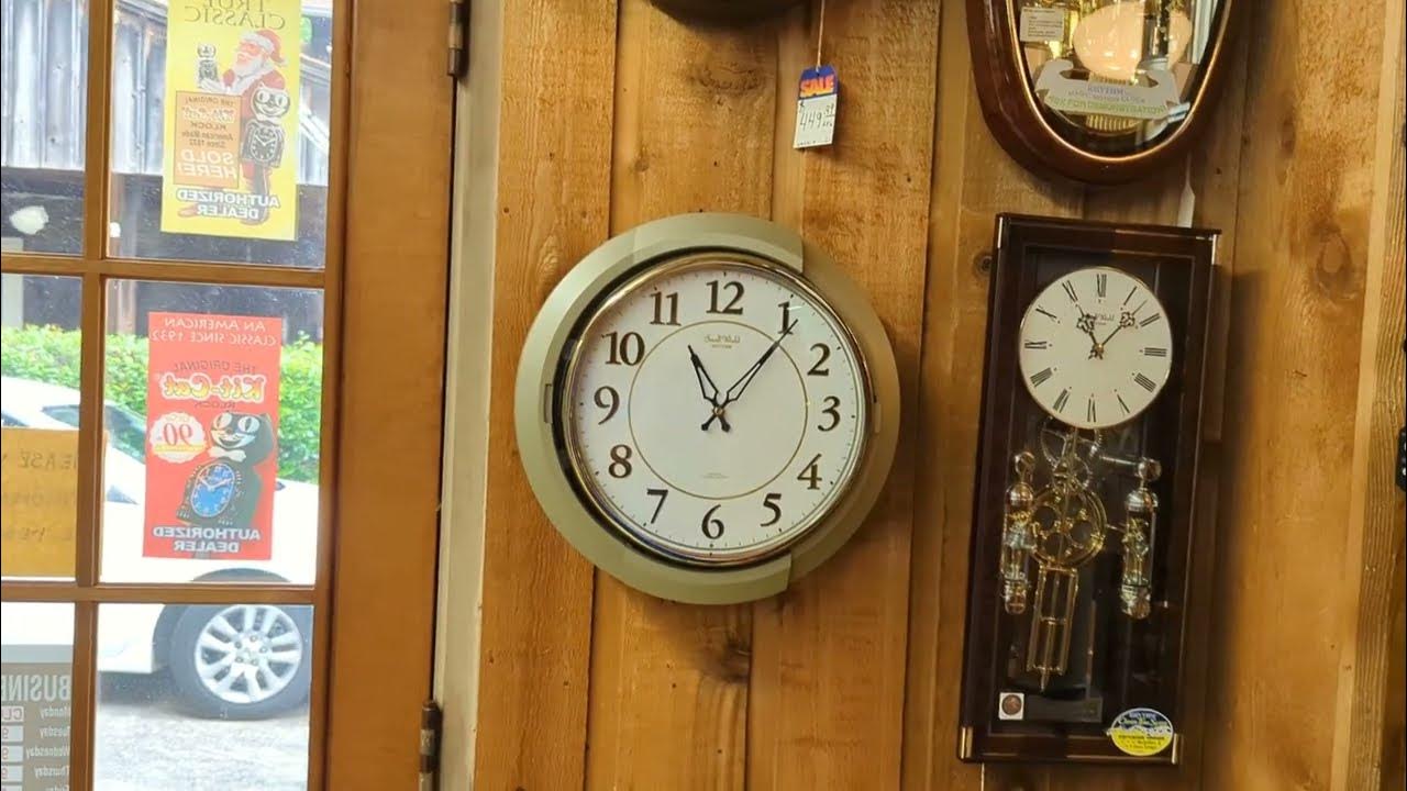 Rhythm "Small World Choir" Musical Wall Clock (4MH696RH08) YouTube