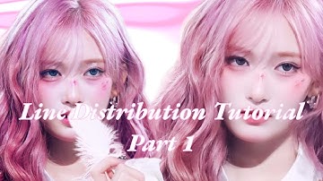 Line Distribution Tutorial part 1 How I make Line Distribution  Vertical