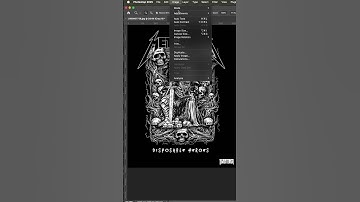 Setting up 1 color halftone screen print #photoshoptips #photoshoptutorial